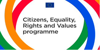 Logo programu: Citizens, Equality, Rights and Values programme