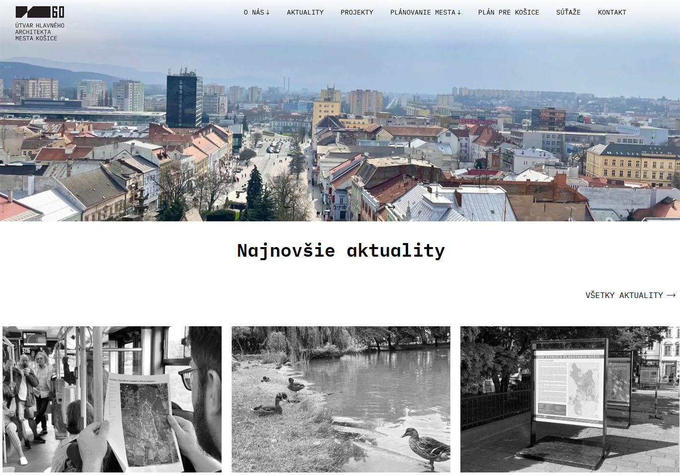 Aktuality - Útvar hlavného architekta mesta Košice