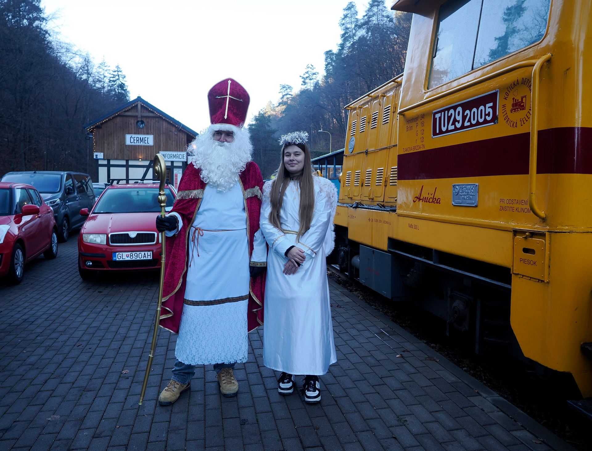 Mikulášky expres na detskej železnici