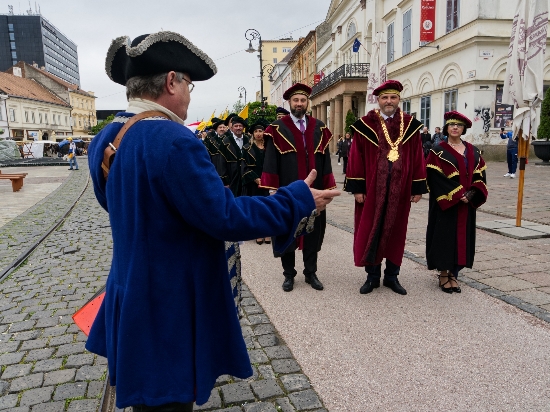 Oslavy Dňa mesta Košice - Slávnostné vztyčovanie mestskej vlajky pri príležitosti