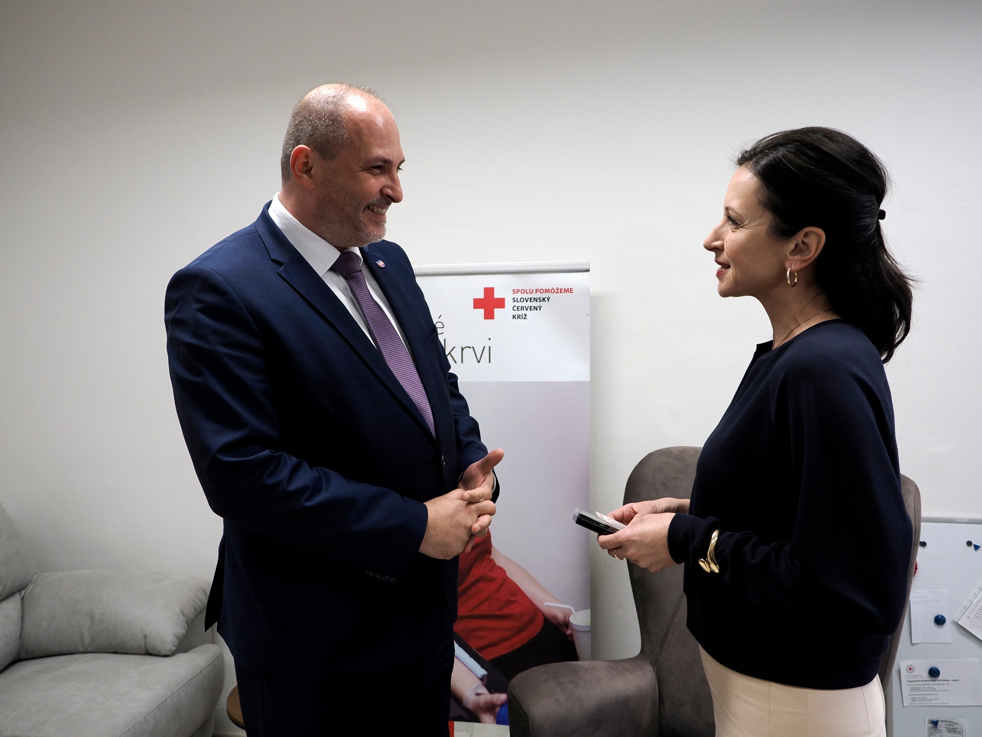 Pracovná návšteva Slovenského červeného kríža v Košiciach 