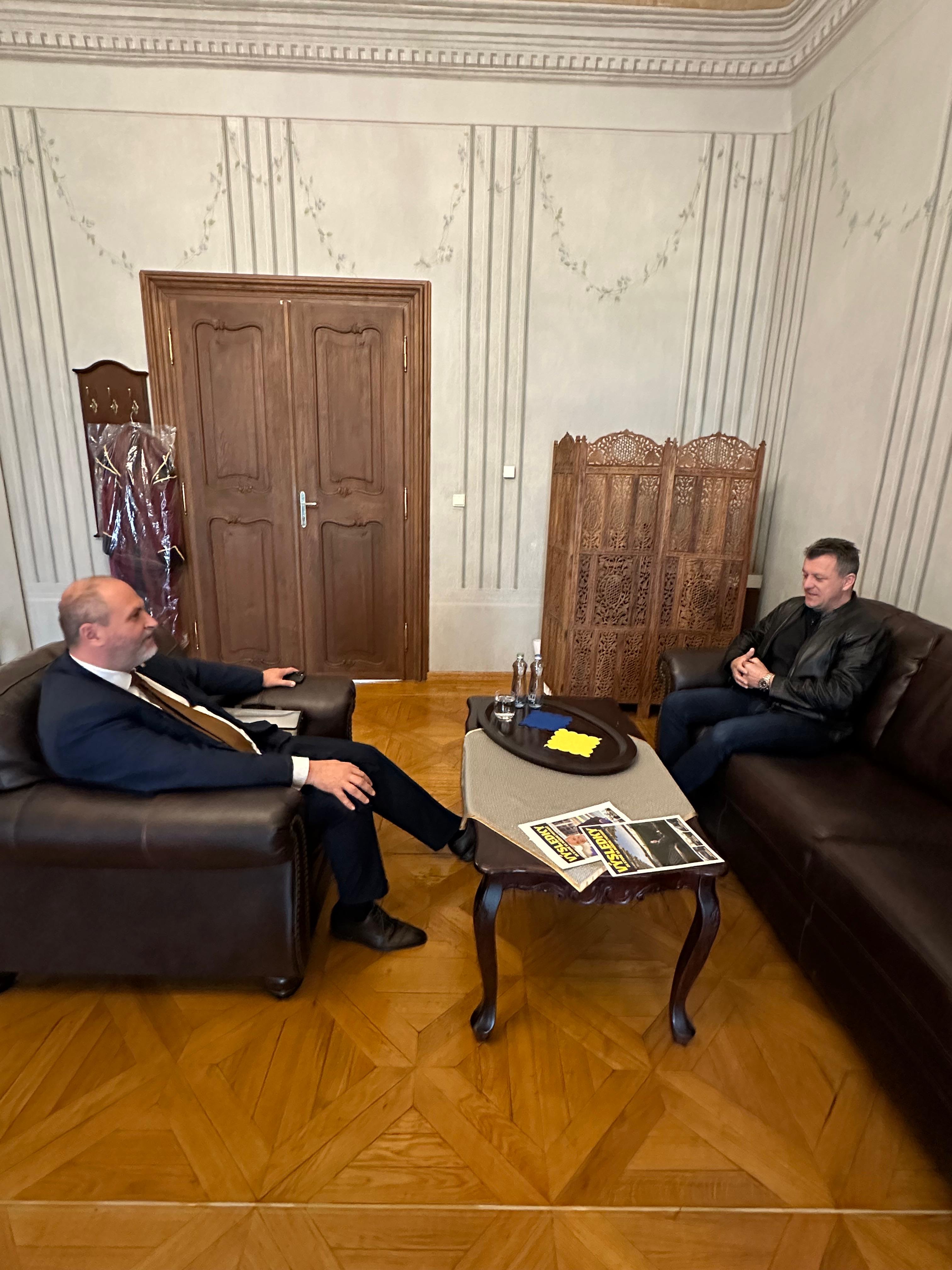 Pracovné stretnutie s Petrom Ďurišom 