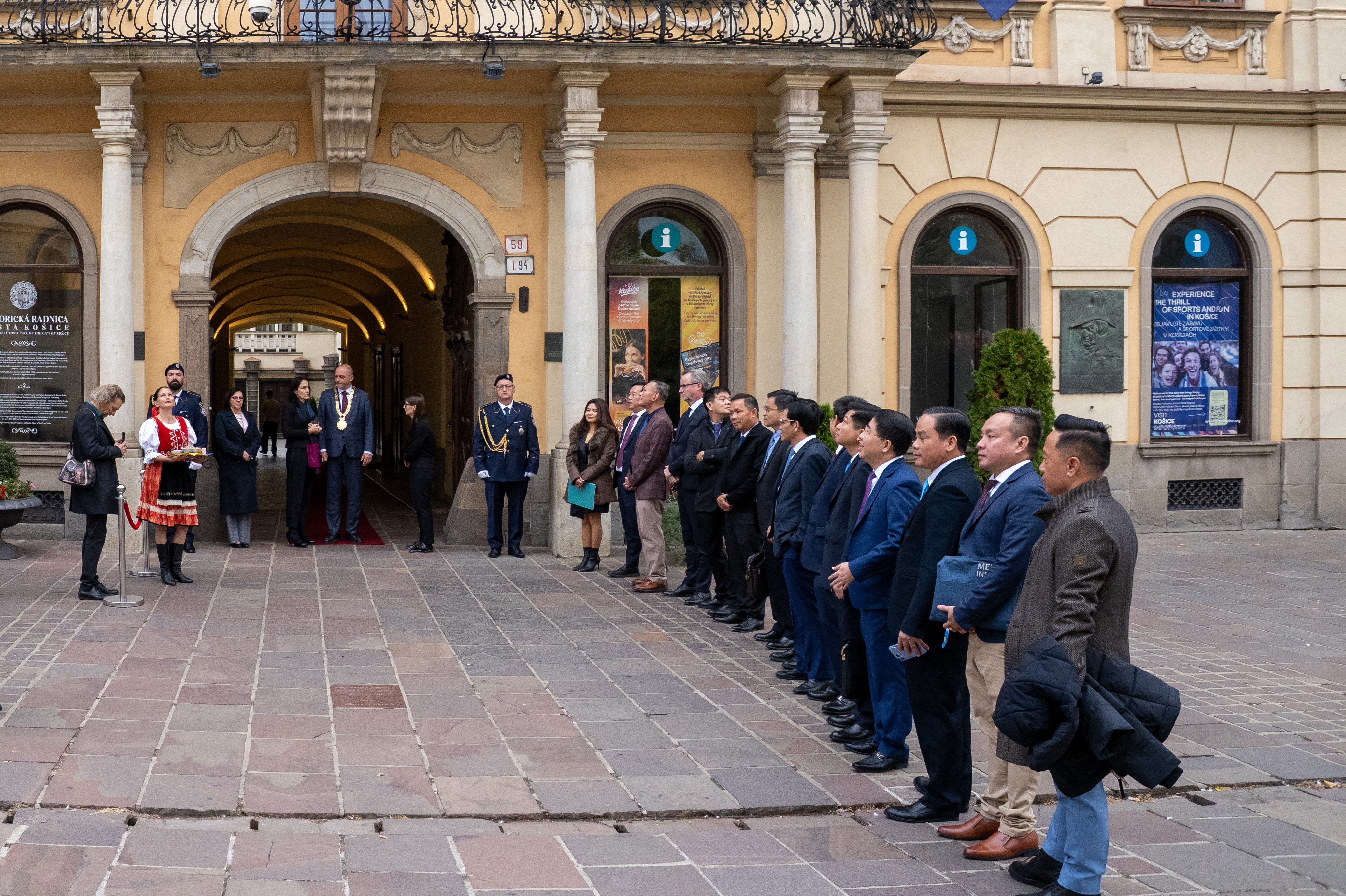 Prijatie delegácie z partnerského mesta Ho Chi Minh 